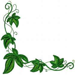 Leaves Embroidery Design 5